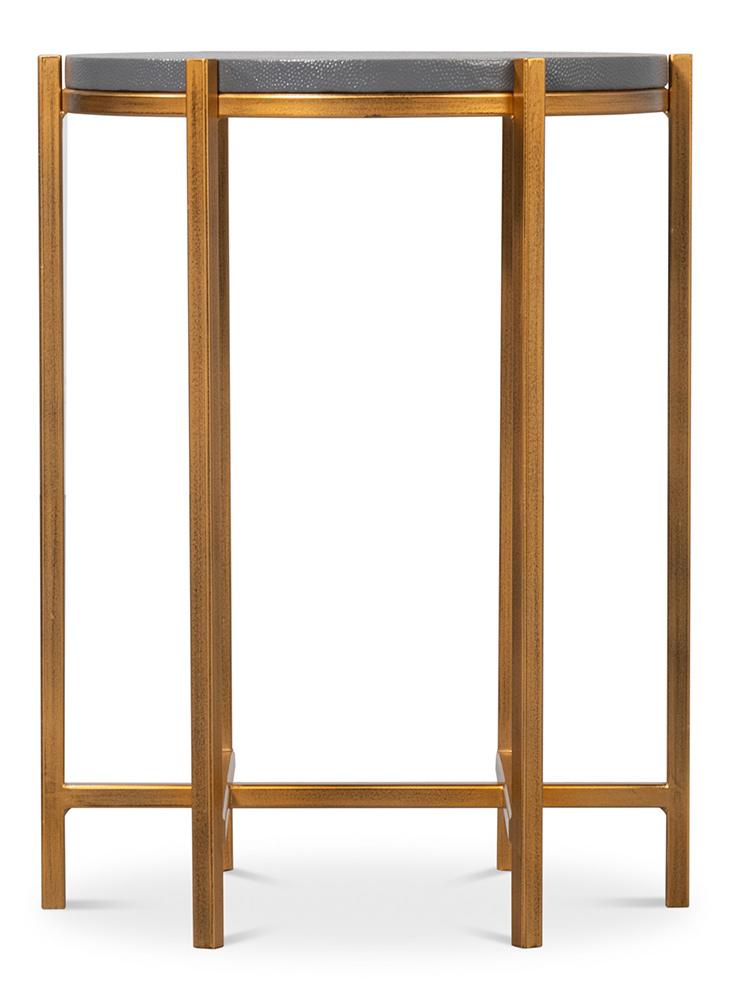 Sarreid Ltd - Spence Side Table, Quiet Shade - 54006-1 veiw 9