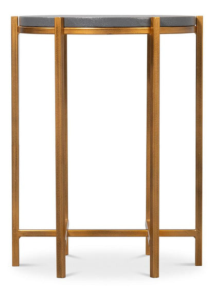 Sarreid Ltd - Spence Side Table, Quiet Shade - 54006-1 veiw 9