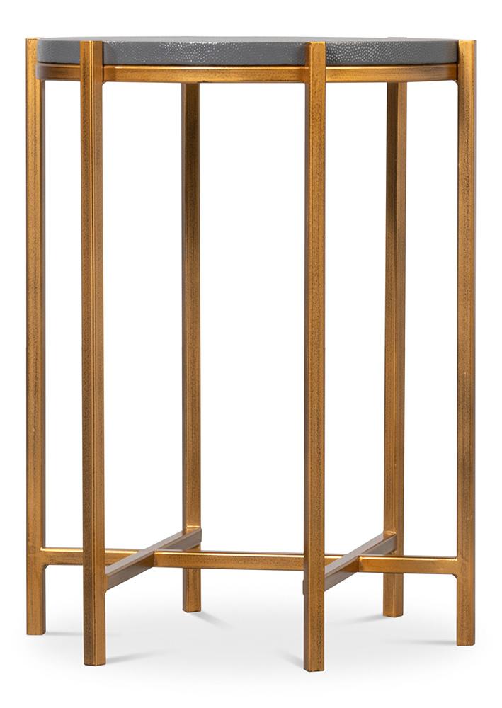 Sarreid Ltd - Spence Side Table, Quiet Shade - 54006-1 veiw 10