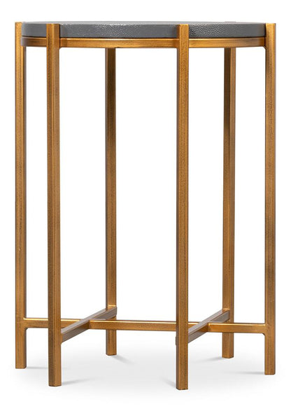 Sarreid Ltd - Spence Side Table, Quiet Shade - 54006-1 veiw 10