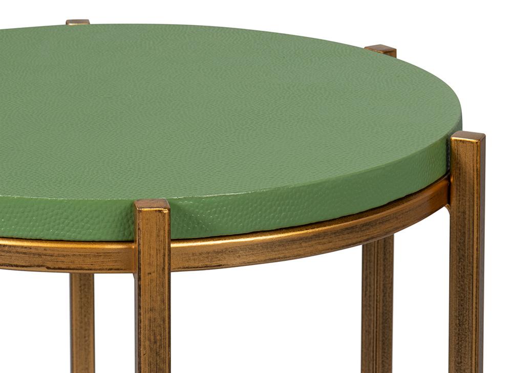 Sarreid Ltd - Spence Side Table, Watercress - 54006-3 veiw 9