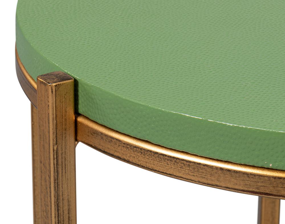 Sarreid Ltd - Spence Side Table, Watercress - 54006-3 veiw 12