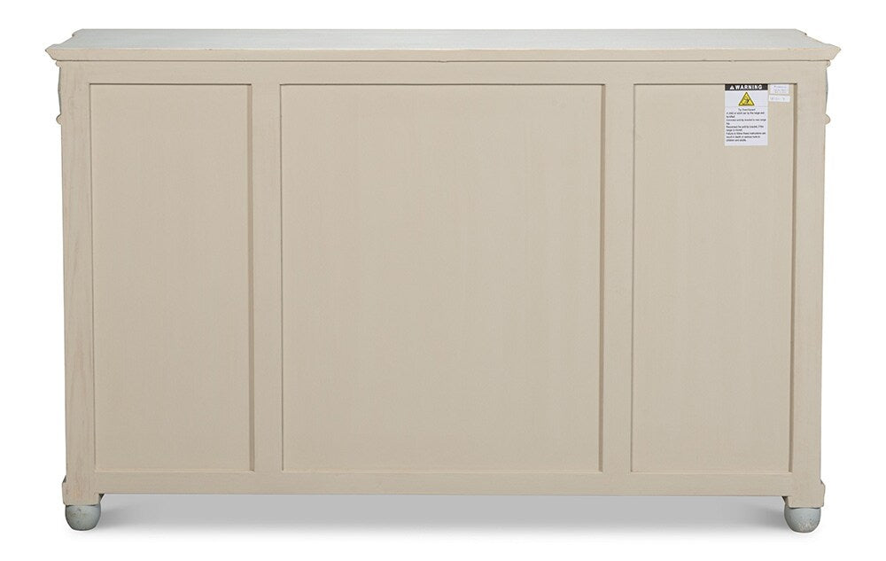 Sarreid Ltd - Diamond Wall Sideboard, Blue/Grey - 40121-7 veiw 7