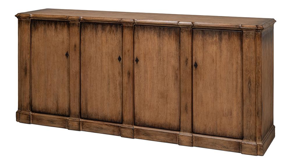 Sarreid Ltd - Villefranche Sideboard, Brown - 40758-2 veiw 1
