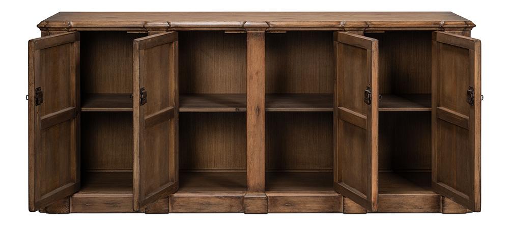 Sarreid Ltd - Villefranche Sideboard, Brown - 40758-2 veiw 3