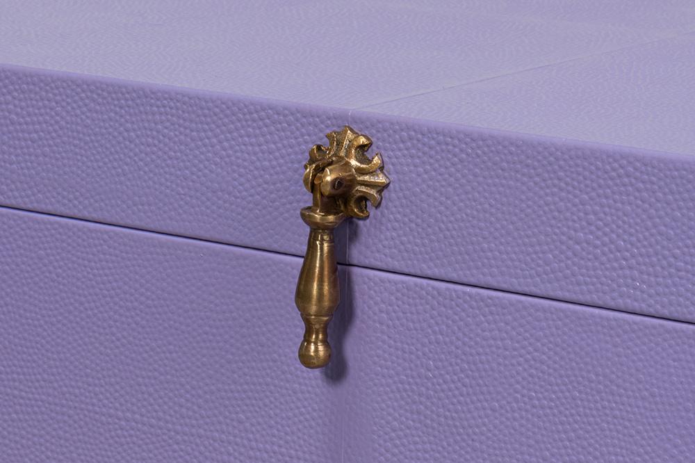 Sarreid Ltd - Cosmos Nesting Boxes,S/3,Lilac - 54007-7 veiw 6