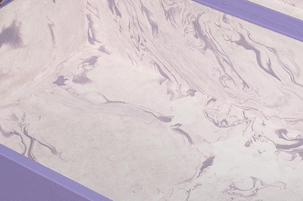 Sarreid Ltd - Cosmos Nesting Boxes,S/3,Lilac - 54007-7 veiw 9