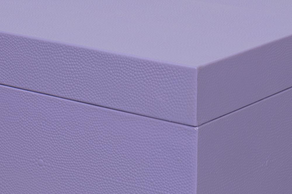 Sarreid Ltd - Cosmos Nesting Boxes,S/3,Lilac - 54007-7 veiw 10