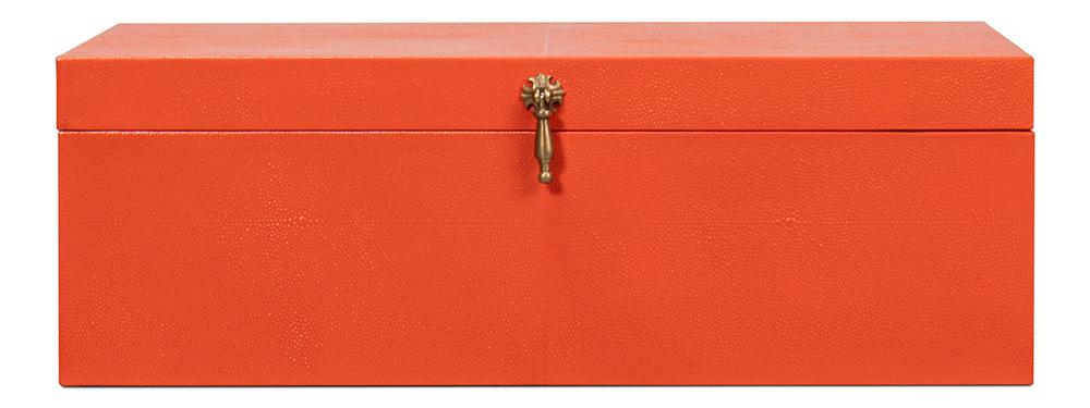 Sarreid Ltd - Cosmos Nesting Boxes,S/3 Orangeade - 54007-6 veiw 3