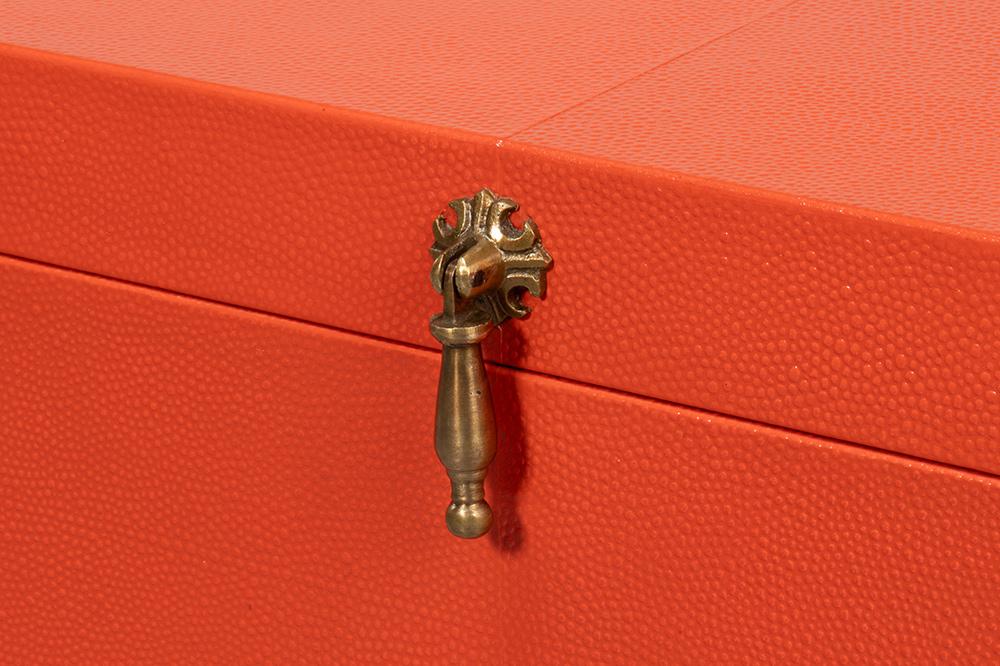 Sarreid Ltd - Cosmos Nesting Boxes,S/3 Orangeade - 54007-6 veiw 5