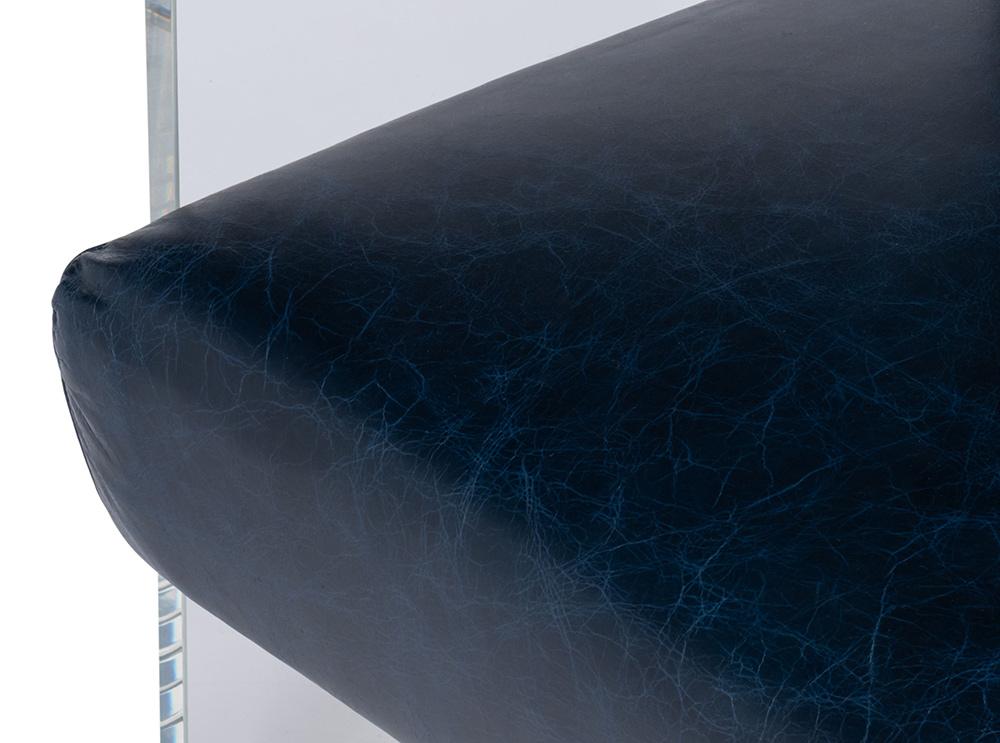 Sarreid Ltd - Holloway Armchair, Chateau Blue - 54084 veiw 12