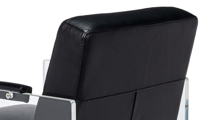 Sarreid Ltd - Holloway Armchair, Onyx Black - 54082 veiw 9