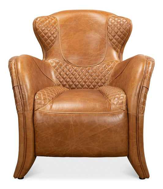 Sarreid Ltd - Hera Arm Chair - Brown - 29765 veiw 2