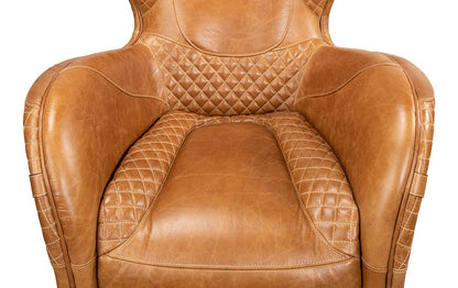 Sarreid Ltd - Hera Arm Chair - Brown - 29765 veiw 11