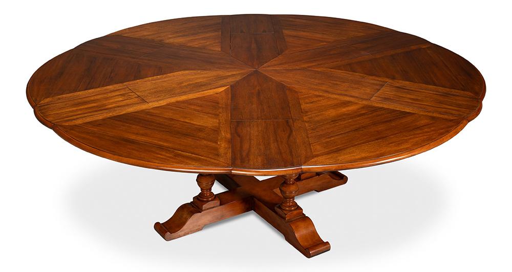 Sarreid Ltd - Walnut Jupe Dining Table, Ex-Large - 54236-OW veiw 8