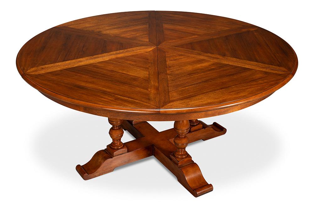 Sarreid Ltd - Walnut Jupe Dining Table, Large - 54235-OW veiw 6