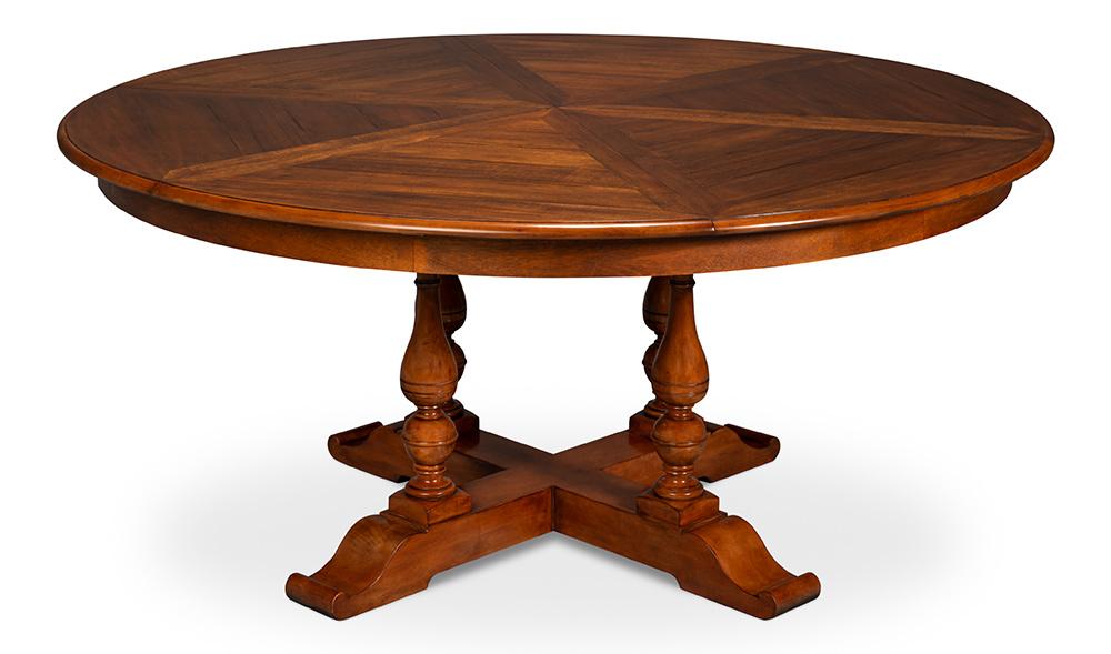 Sarreid Ltd - Walnut Jupe Dining Table,Medium - 54234-OW veiw 1