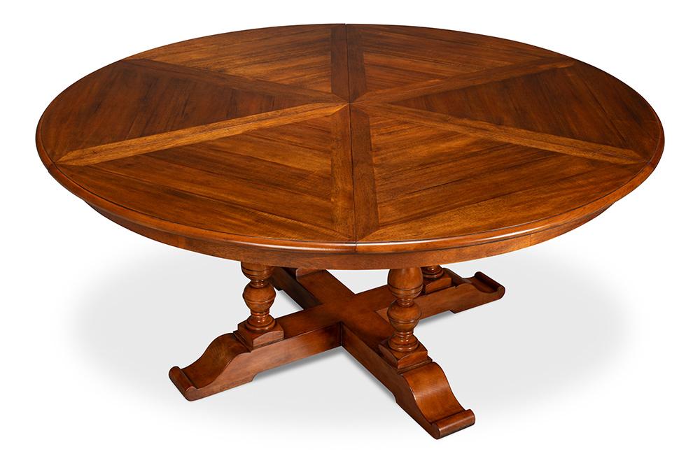Sarreid Ltd - Walnut Jupe Dining Table,Medium - 54234-OW veiw 6