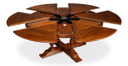 Sarreid Ltd - Walnut Jupe Dining Table,Medium - 54234-OW veiw 7