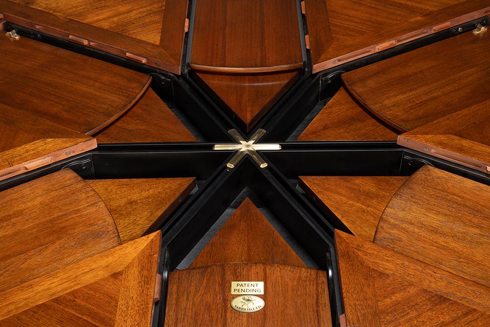 Sarreid Ltd - Walnut Jupe Dining Table,Medium - 54234-OW veiw 9