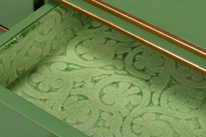 Sarreid Ltd - Gabriella Shagreen Desk/Table,Watercress - 54000-3 veiw 9
