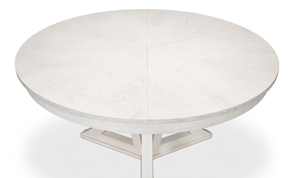 Sarreid Ltd - Casual Jupe Dining Table,Working White,Lg - 54201-WW veiw 7