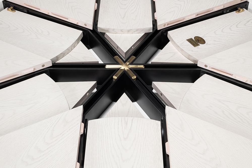 Sarreid Ltd - Casual Jupe Dining Table,Working White,Lg - 54201-WW veiw 10