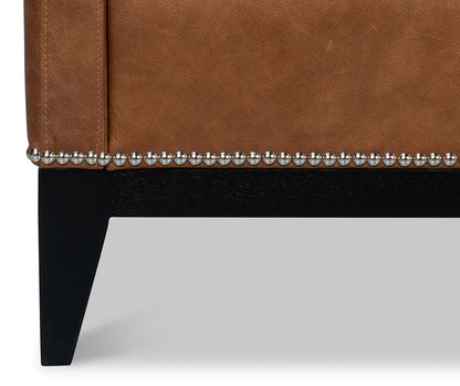 Sarreid Ltd - Brandy Accent Chair, Cuba Brown - 54089 veiw 11