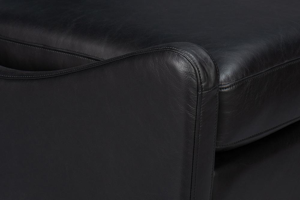 Sarreid Ltd - Brandy Accent Chair, Onyx Black - 54091 veiw 6
