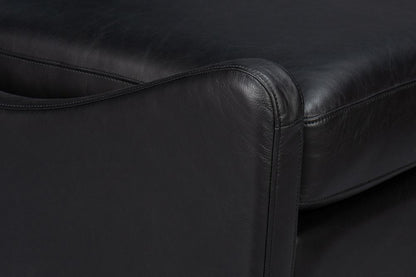 Sarreid Ltd - Brandy Accent Chair, Onyx Black - 54091 veiw 6
