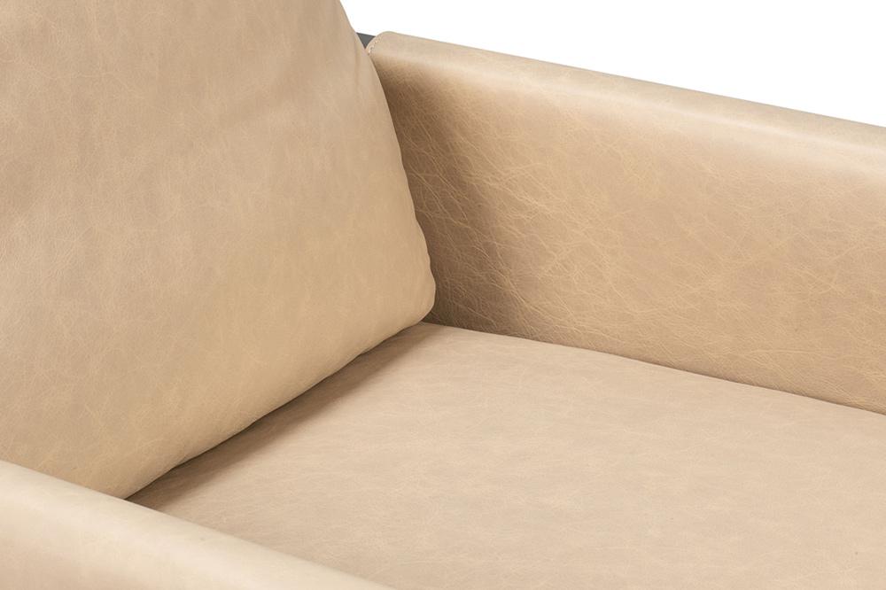 Sarreid Ltd - Edmonds Distilled Leather Chair,White - 54192 veiw 11
