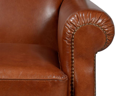 Sarreid Ltd - London Dry Accent Chair - Brown - 53896 veiw 6