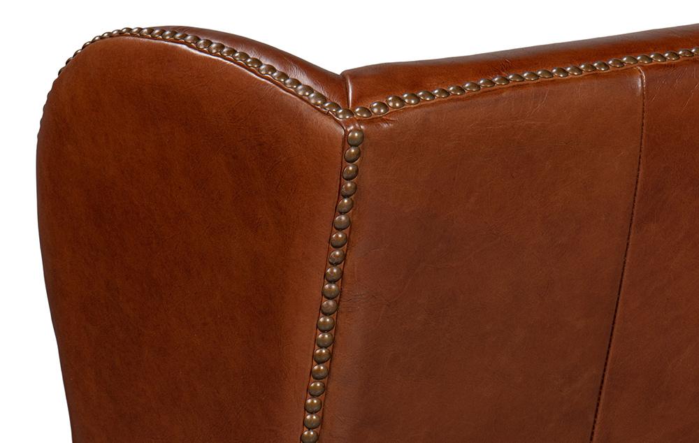 Sarreid Ltd - London Dry Accent Chair - Brown - 53896 veiw 7