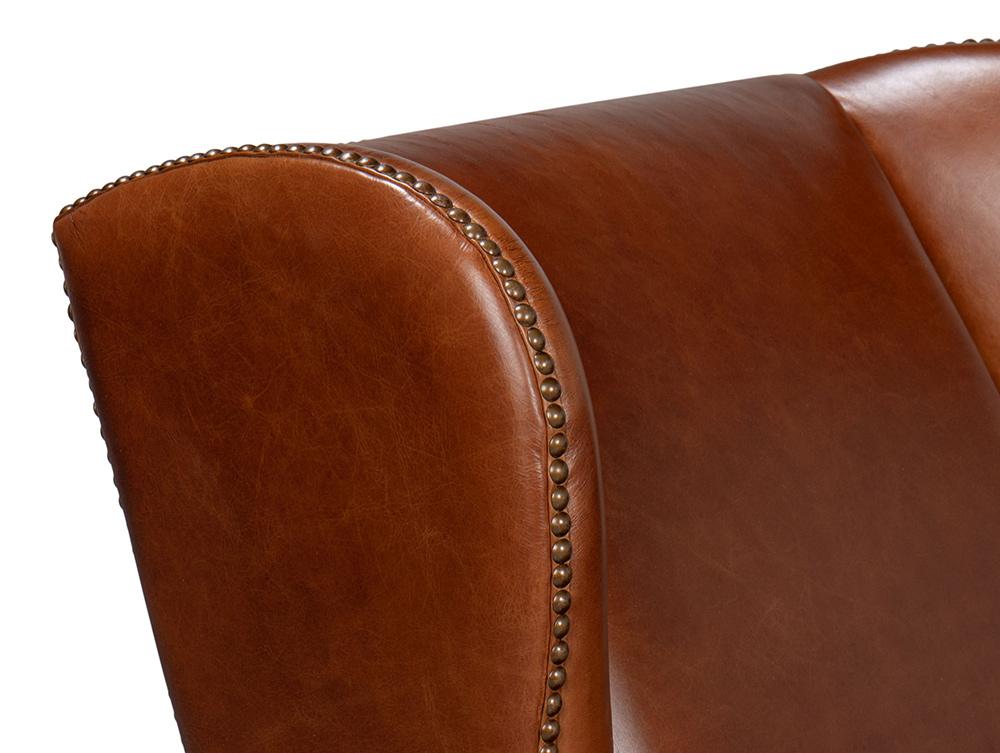Sarreid Ltd - London Dry Accent Chair - Brown - 53896 veiw 8