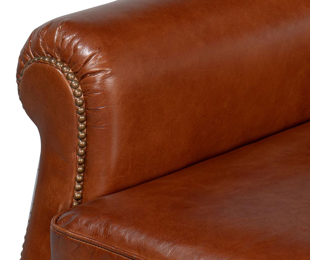 Sarreid Ltd - London Dry Accent Chair - Brown - 53896 veiw 9
