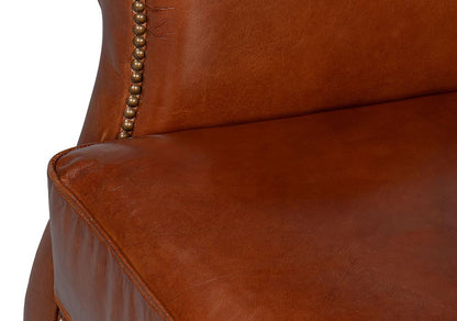 Sarreid Ltd - London Dry Accent Chair - Brown - 53896 veiw 12