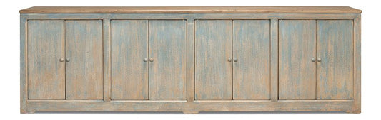 Sarreid Ltd - Eight Is Enough Sideboard, Antique Blue - 40427-5 veiw 2