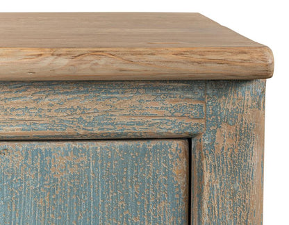 Sarreid Ltd - Eight Is Enough Sideboard, Antique Blue - 40427-5 veiw 12