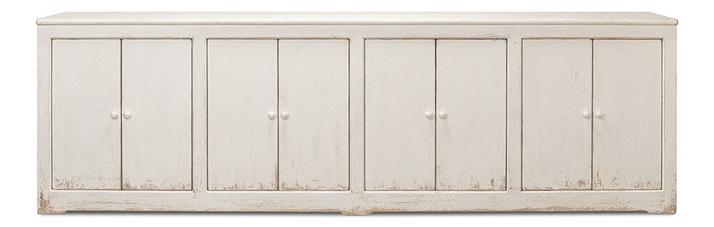 Sarreid Ltd - Eight Is Enough Sideboard, Whitewash - 53045 veiw 2