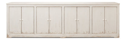 Sarreid Ltd - Eight Is Enough Sideboard, Whitewash - 53045 veiw 2