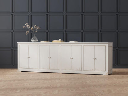 Sarreid Ltd - Eight Is Enough Sideboard, Whitewash - 53045 veiw 7