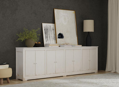 Sarreid Ltd - Eight Is Enough Sideboard, Whitewash - 53045 veiw 8