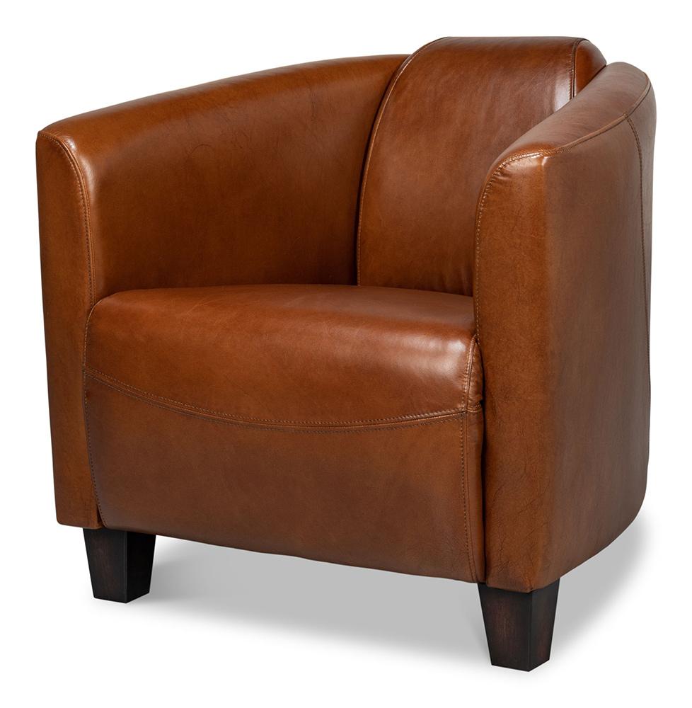 Sarreid Ltd - Mandy Arm Chair - Brown - 29760 veiw 1
