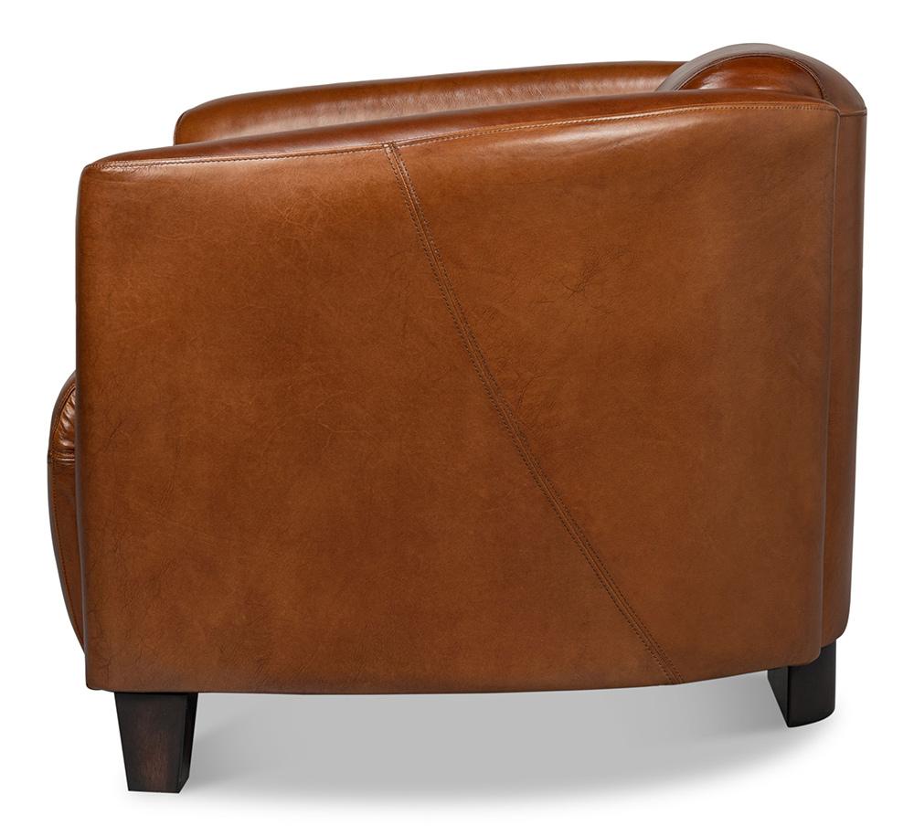 Sarreid Ltd - Mandy Arm Chair - Brown - 29760 veiw 3