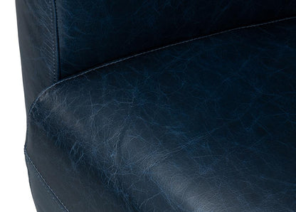 Sarreid Ltd - Mandy Arm Chair, Chateau Blue - 54127 veiw 2