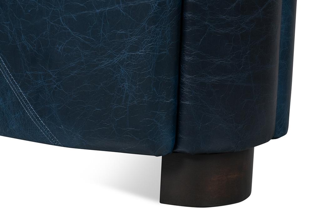 Sarreid Ltd - Mandy Arm Chair, Chateau Blue - 54127 veiw 9