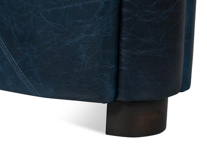Sarreid Ltd - Mandy Arm Chair, Chateau Blue - 54127 veiw 9
