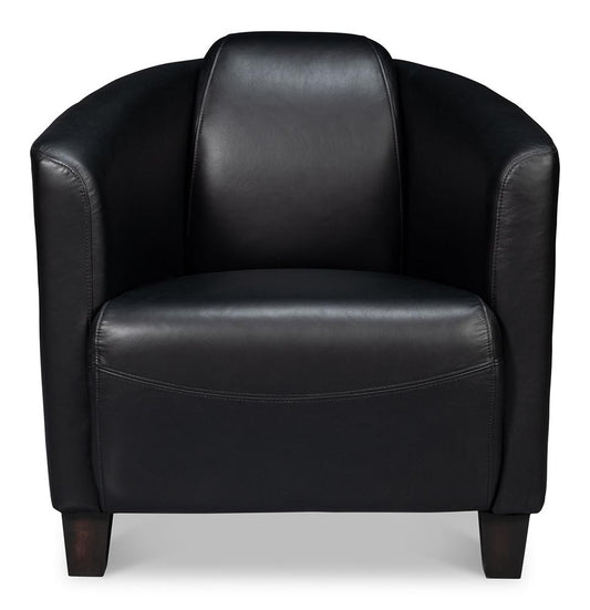 Sarreid Ltd - Mandy Arm Chair, Onyx Black - 54125 veiw 2