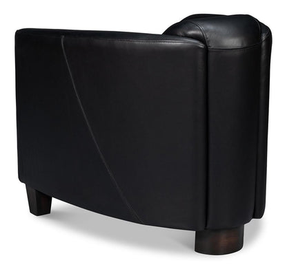 Sarreid Ltd - Mandy Arm Chair, Onyx Black - 54125 veiw 5
