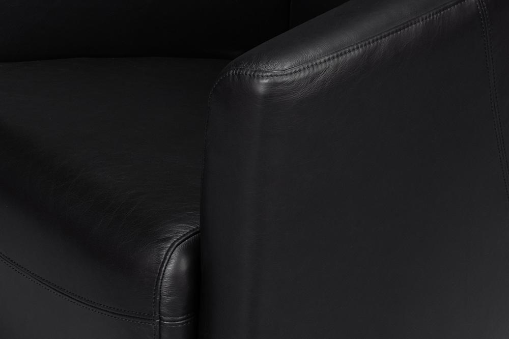Sarreid Ltd - Mandy Arm Chair, Onyx Black - 54125 veiw 6
